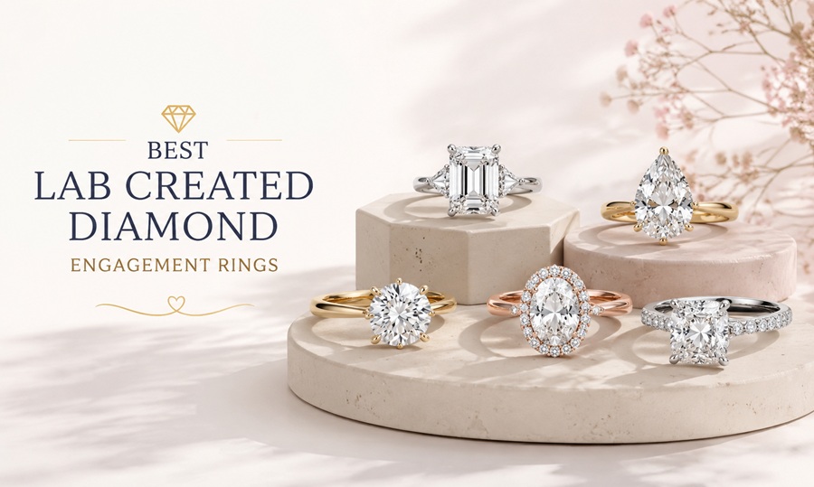 Best Lab Created Diamond Engagement Rings to Consider