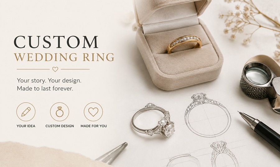 Custom Wedding Rings: How to Design Your Own