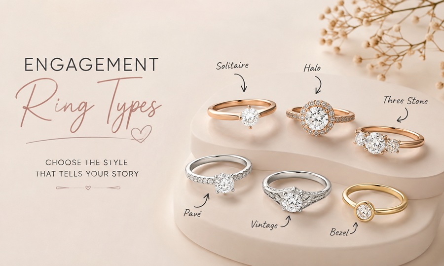 Engagement Ring Types: 10 Styles Explained